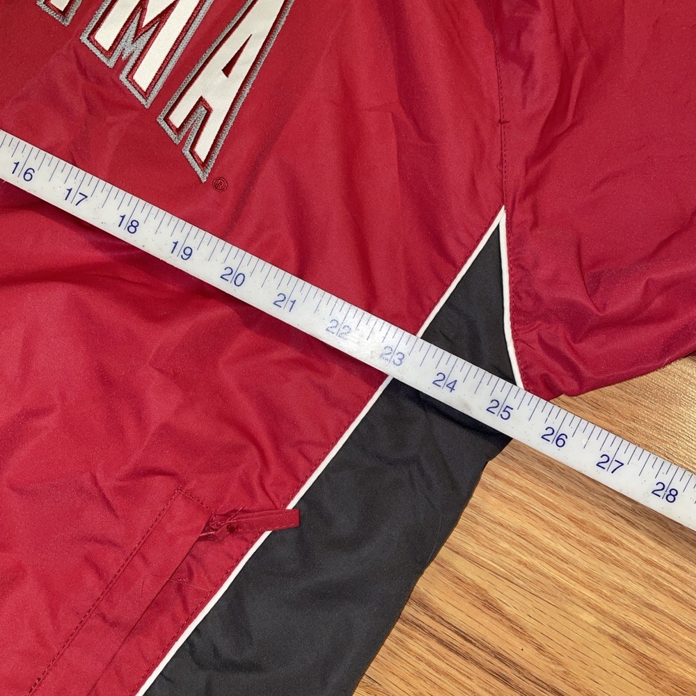Alabama Windbreaker Size XL Crimson Tide Pullover Colosseum Athletics - Picture 4 of 8
